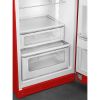 Smeg FAB30RRD6UK 60cm Retro 50s Style Right Hand Hinge Freezer over Fridge in  Red