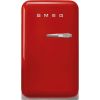 Smeg FAB5LRD6 40cm Small 50s Style left Hand Hinged Minibar Red