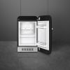 Smeg FAB5RBL6 40cm Small 50s Style Right Hand Hinged Minibar Black