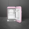 Smeg FAB5RPK6 40cm 50s Style Small Right Hand Hinge Minibar Pink