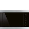 Smeg FMI325X 25l Built-in Microwave with grill in Stainless Steel