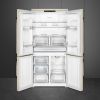 Smeg FQ960P6 Victoria Free Standing American Style Multi Door Fridge Freezer in Cream