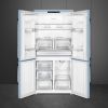Smeg FQ960PB6 90cm Victoria Four Door American Style Fridge Freezer Pastel Blue