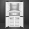 Smeg FQI60KD 91cm Four Door American Style Fridge Freezer Dark Inox D Rated
