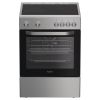 Hotpoint H6V5KMXUK Freestanding 60cm Single Cavity Ceramic Hob Cooker in Stainless Steel A Rated
