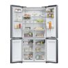 Haier HCR5919EHMB American Style Fridge Freezer No Frost in Brushed Black