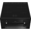 Hotpoint HDE6IDC2B1 60cm Electric Double Cooker with Induction Hob - Black A Rated