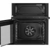Hotpoint HDE6IDC2SA Induction Electric Cooker with Double Oven, Antracite, A Rated