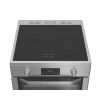 Hotpoint HDME6VDC2AX 60cm Double Oven Electric Cooker with Ceramic Hob - Stainless Steel A Rated