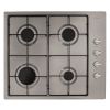 CDA HG6151SS 58cm 4 Burner Gas Hob in Stainless Steel