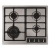 CDA HG6351SS 58cm Four Burner Gas Hob In Stainless Steel