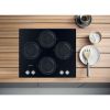 Hotpoint HGS61SBK 60cm 4 Burner Gas On Glass Hob, Black