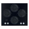 Hotpoint HGS61SBK 60cm 4 Burner Gas On Glass Hob, Black