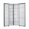 Haden HFFA442S No Frost Side by Side American Style Fridge Freezer 291L in Silver