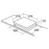 CDA HN6112FR Induction Hob
