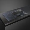 Smeg HOBD182DG Induction hob with integrated Venting Extractor, Neptune Grey A++ Rated