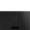 Smeg HOBD382MB2 83cm Induction Hob with Integrated Venting Extractor, Matte Black