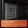 Hotpoint HOIM4S8CM0XUK Built In Catalytic Single Oven in Stainless Steel A+ Rated