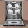 Hotpoint HD8IHP42L Flexi Zone 14 Place Settings Fully-Integrated Dishwasher C Rated