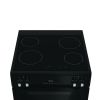 Hotpoint HDME6VDC2AB 60cm Double Oven Electric Cooker with Ceramic Hob - Black A Rated