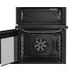 Hotpoint HDD6GDC2W Dual Fuel Cooker with Double Oven, White, A Rated