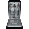 Hotpoint HP2FE10CS90BUK Freestanding Slimline Dishwasher in Black