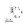 Hotpoint HP6IC11BS7LA0UK Integrated Slimline ActiveDry Dishwasher C rated