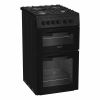 Hotpoint HTG5GCB 50cm Gas Twin Cavity Cooker - Black
