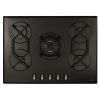 CDA HVG721BL 70cm Five Burner Gas On Glass Hob