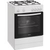 Indesit I6GGMMWUK Freestanding 60cm Single Cavity Gas Cooker in White A Rated