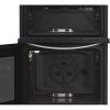 Indesit IDG6GS Freestanding 60cm Gas Double Oven Cooker in Silver A+ Rated