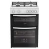 Indesit IDG6GW Freestanding 60cm Gas Double Oven Cooker in White A+ Rated