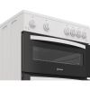 Indesit IDG6GW Freestanding 60cm Gas Double Oven Cooker in White A+ Rated