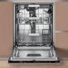 Hotpoint H8IHP42LUK Integrated Full Size HydroForce Dishwasher C Rated