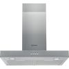 Indesit IHBS65LMX T-Box Hood - Button Control - Stainless Steel With Dishwashable Aluminium Grease Filter