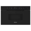 Indesit IMK12BUK Built In 22 Litre Microwave with Quartz Grill in Black