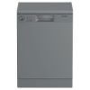 Indesit IN2FE13DT9SUK Push&Go Freestanding Full Size Dishwasher 13 Place Settings in Silver