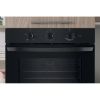 Indesit IO233BUK Built In Forced Air Single Oven in Black A Rated