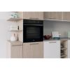 Indesit IO233BUK Built In Forced Air Single Oven in Black A Rated