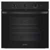 Indesit IO233BUK Built In Forced Air Single Oven in Black A Rated