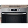 Indesit IO278P1XUK Built In Pyrolytic Turn&Go Single Oven in Stainless Steel A++ Rated