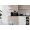 Indesit IP252RXUK Built In Microwave and Quartz Grill in Stainless Steel