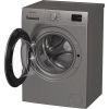 Indesit IP846SPUSHGOUK Freestanding 8kg 1400rpm Push&Go Steam Washing Machine in Silver A Rated