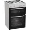 Indesit ITG6GW Freestanding 60cm Twin Cavity Gas Cooker in White A+ Rated