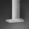 Smeg KBT700XE 70cm T Shape Universal Chimney Cooker Hood, Stainless steel A Rated