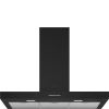 Smeg KBT900NE 90cm Universal T Shape Chimney Cooker Hood, Matte Black A Rated