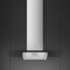 Smeg KBT900VE 90cm Universal T Shape Chimney Cooker Hood, Stainless Steel & Glass