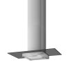 Smeg KBT900VE 90cm Universal T Shape Chimney Cooker Hood, Stainless Steel & Glass