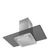 Smeg KBT900VE 90cm Universal T Shape Chimney Cooker Hood, Stainless Steel & Glass
