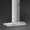 Smeg KBT900XE 90cm Universal T Shape Chimney Cooker Hood, Stainless Steel A Rated